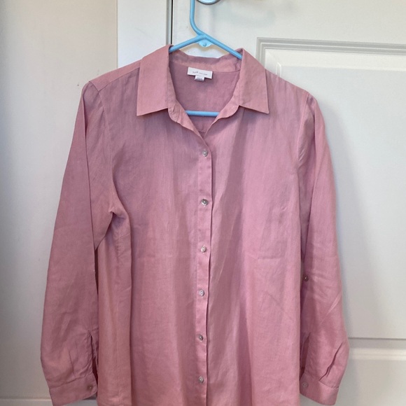 J Jill Linen Button-down tunic. Excellent condition. Non-smoking household. - Picture 1 of 2